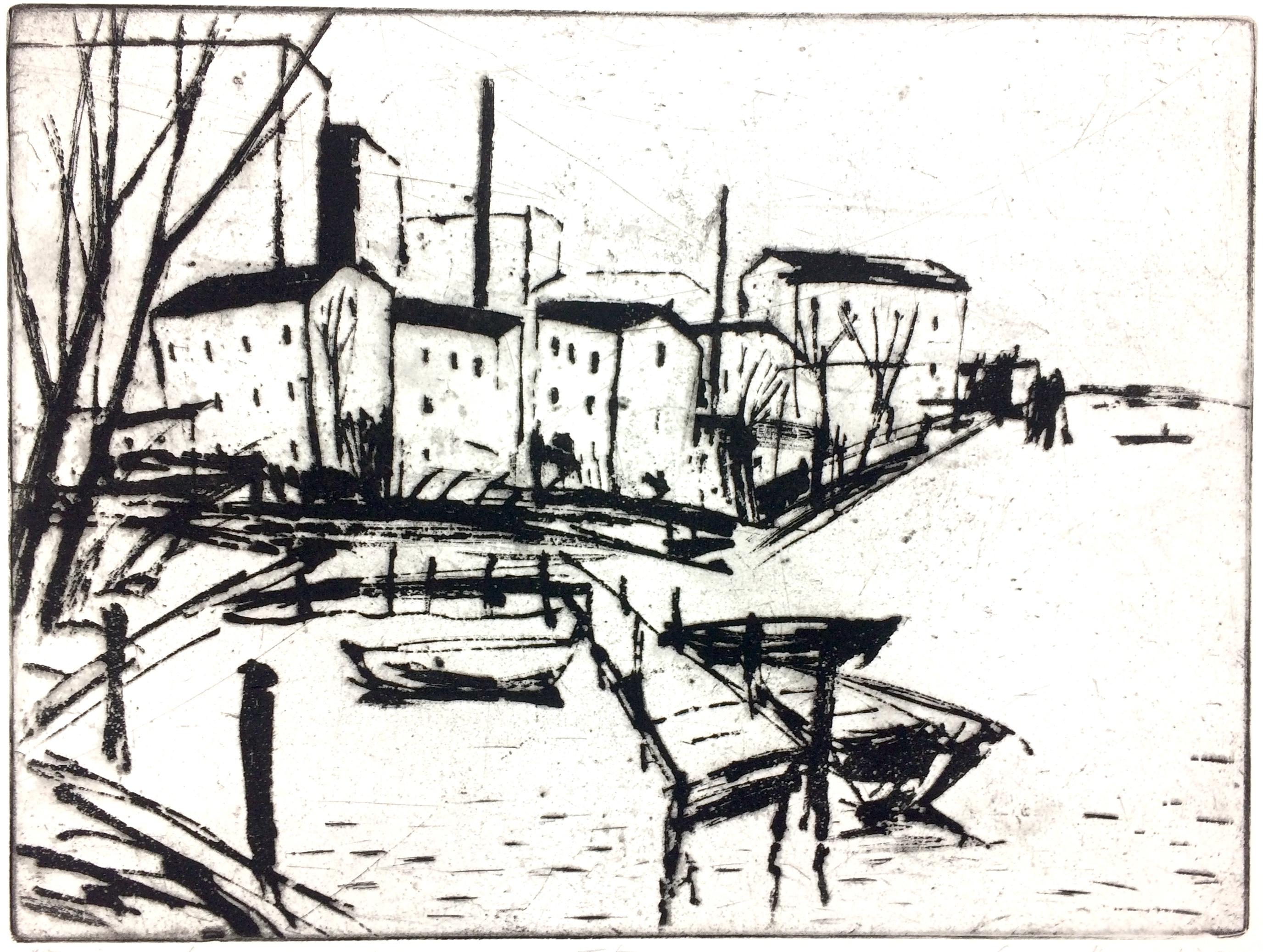 Köpenicker Hafen (I/X) - Ursula Strozynski 