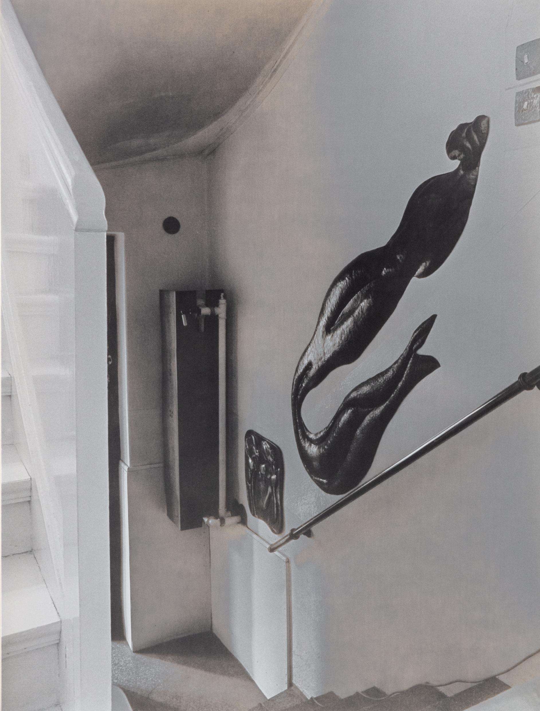 Dies Haus als Aufgabe II (Treppe zum Erdgeschoß) - Ulrich Lindner 