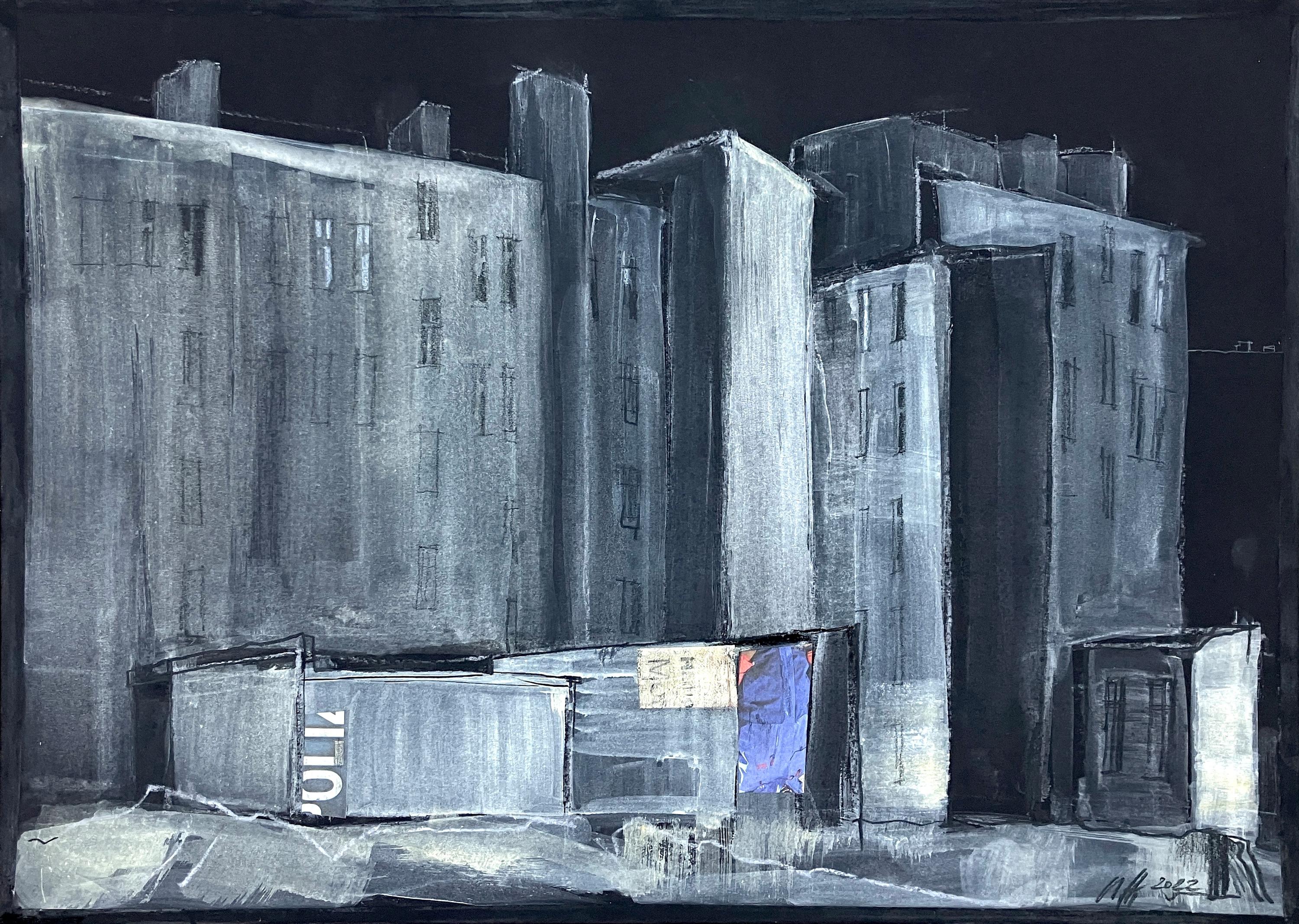 Schuppen im Hinterhof - Ursula Strozynski 