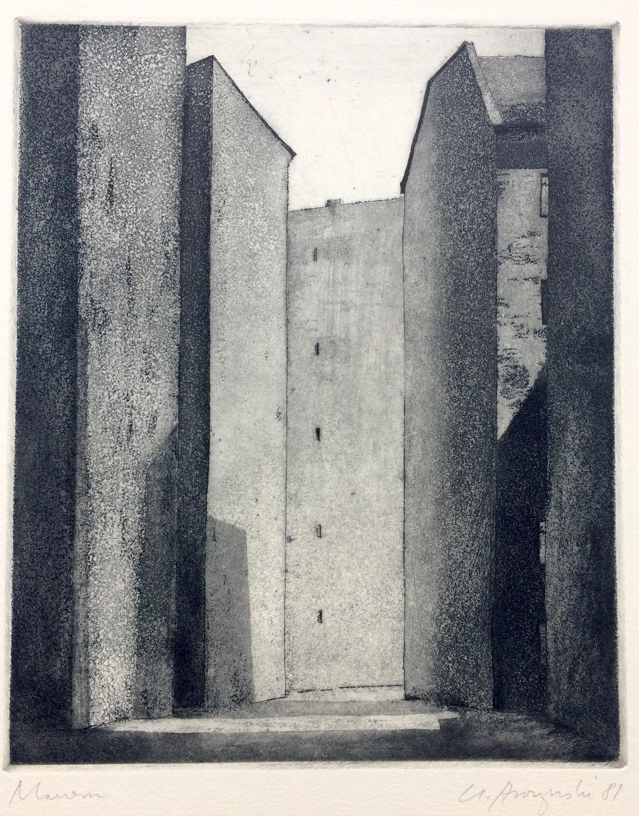 Mauern (4/II/25) - Ursula Strozynski 