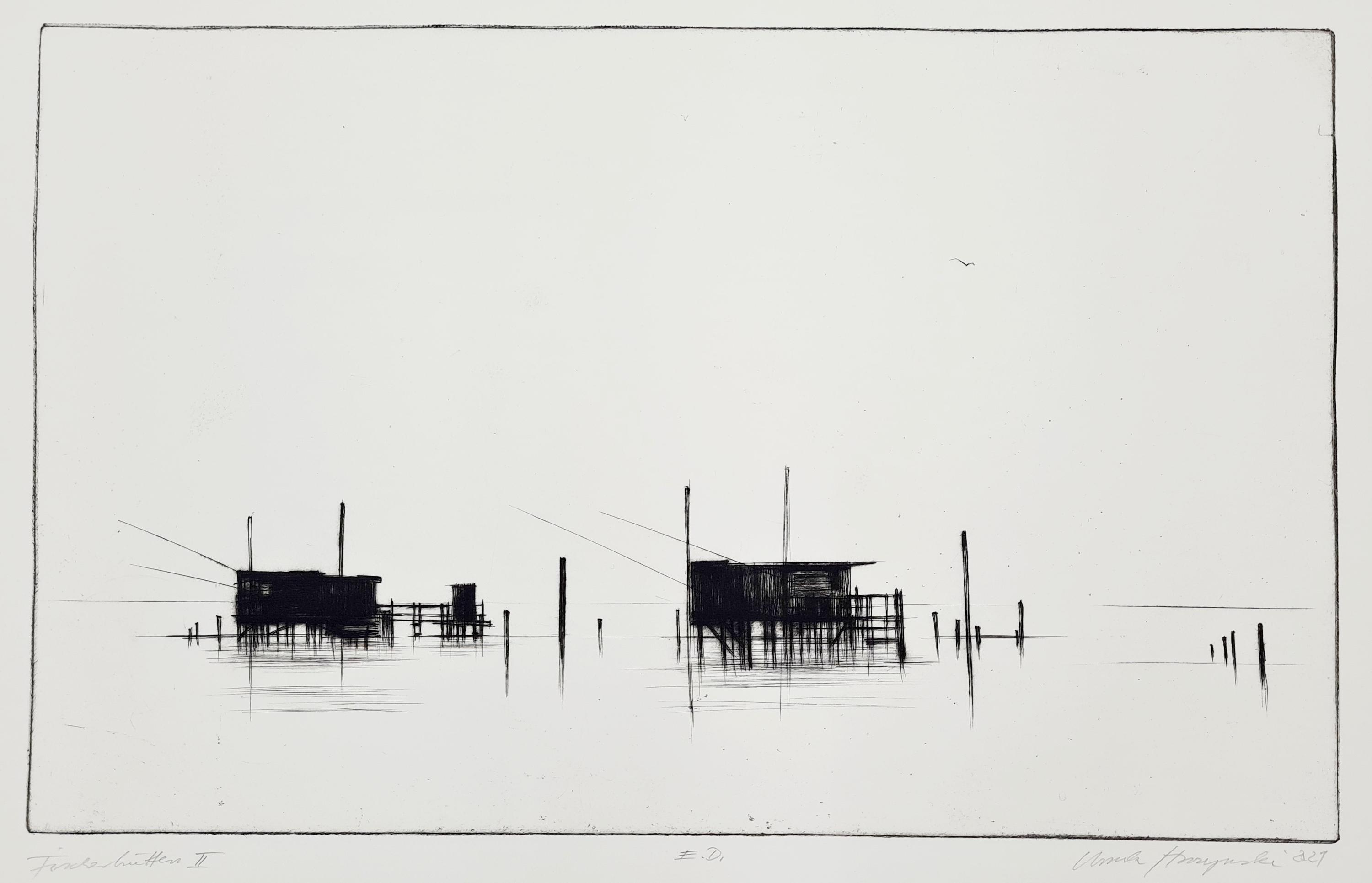 Fischerhütten II (E. D.) - Ursula Strozynski 