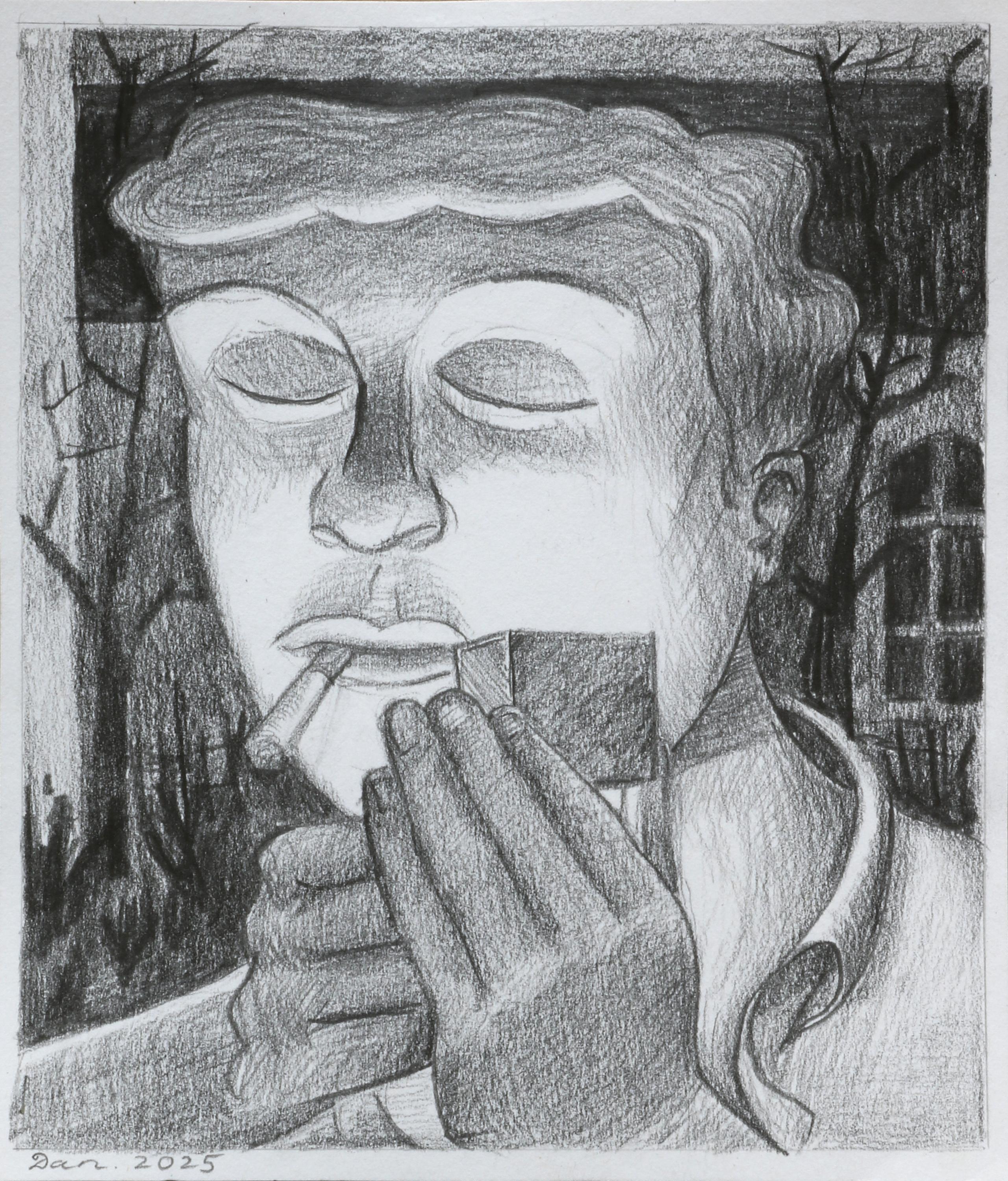 o. T. (Blaue Stunde) - Danny Linwerk 