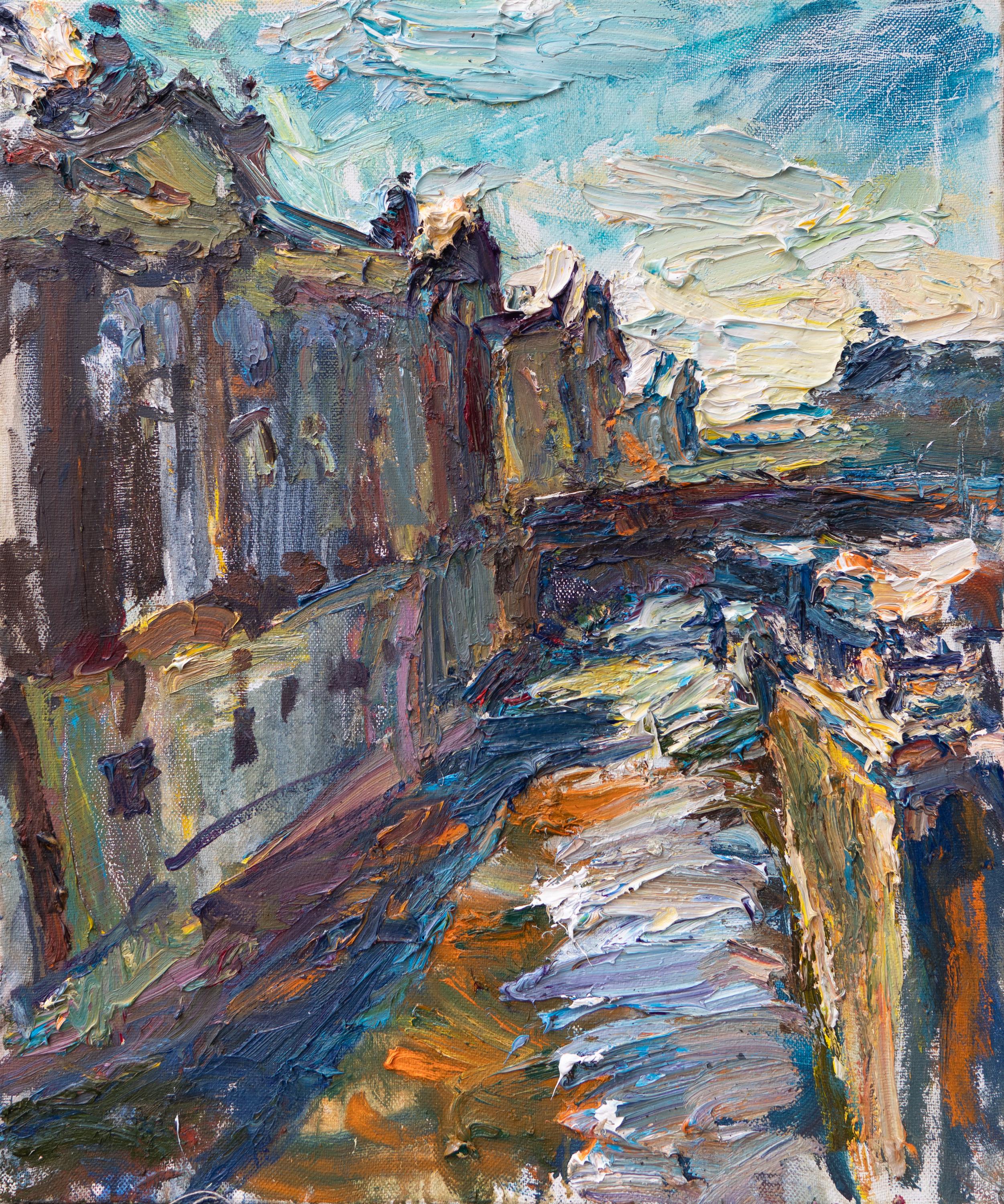 Am Bodemuseum - Ulrich Gleiter 