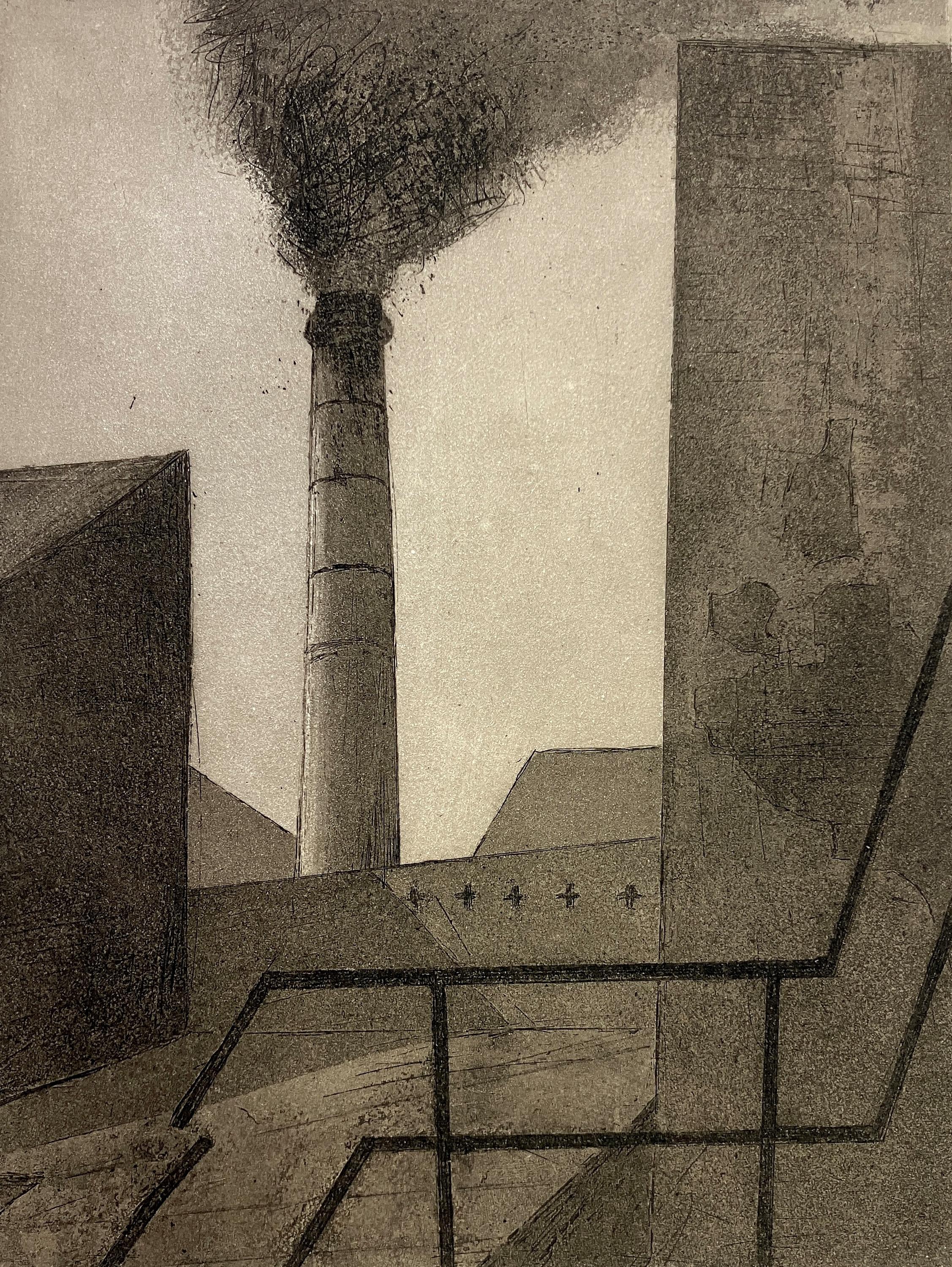 Krematoriumsschornstein - Manfred Butzmann 