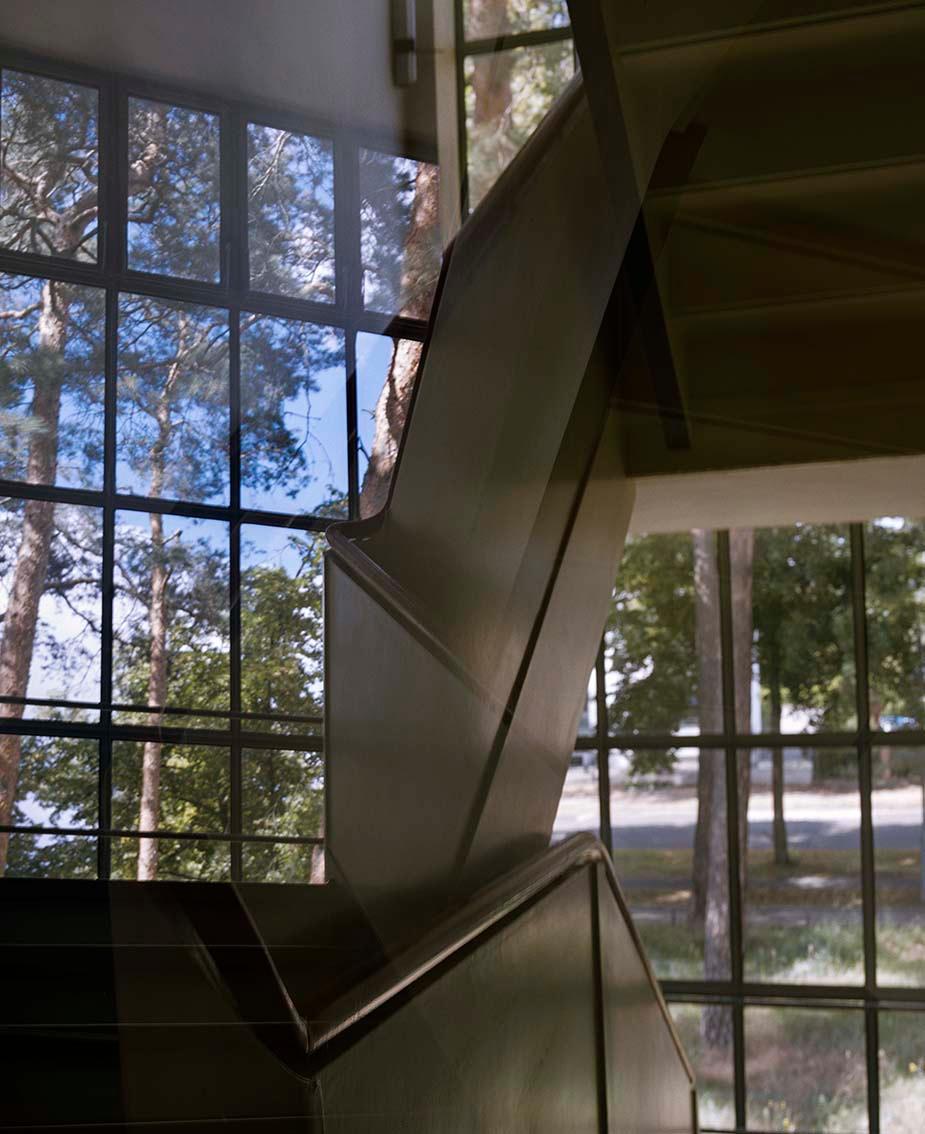 Treppen, Haus Muche (a. d .S. „Pair / Unpair“, Dessau) - Margret Hoppe 