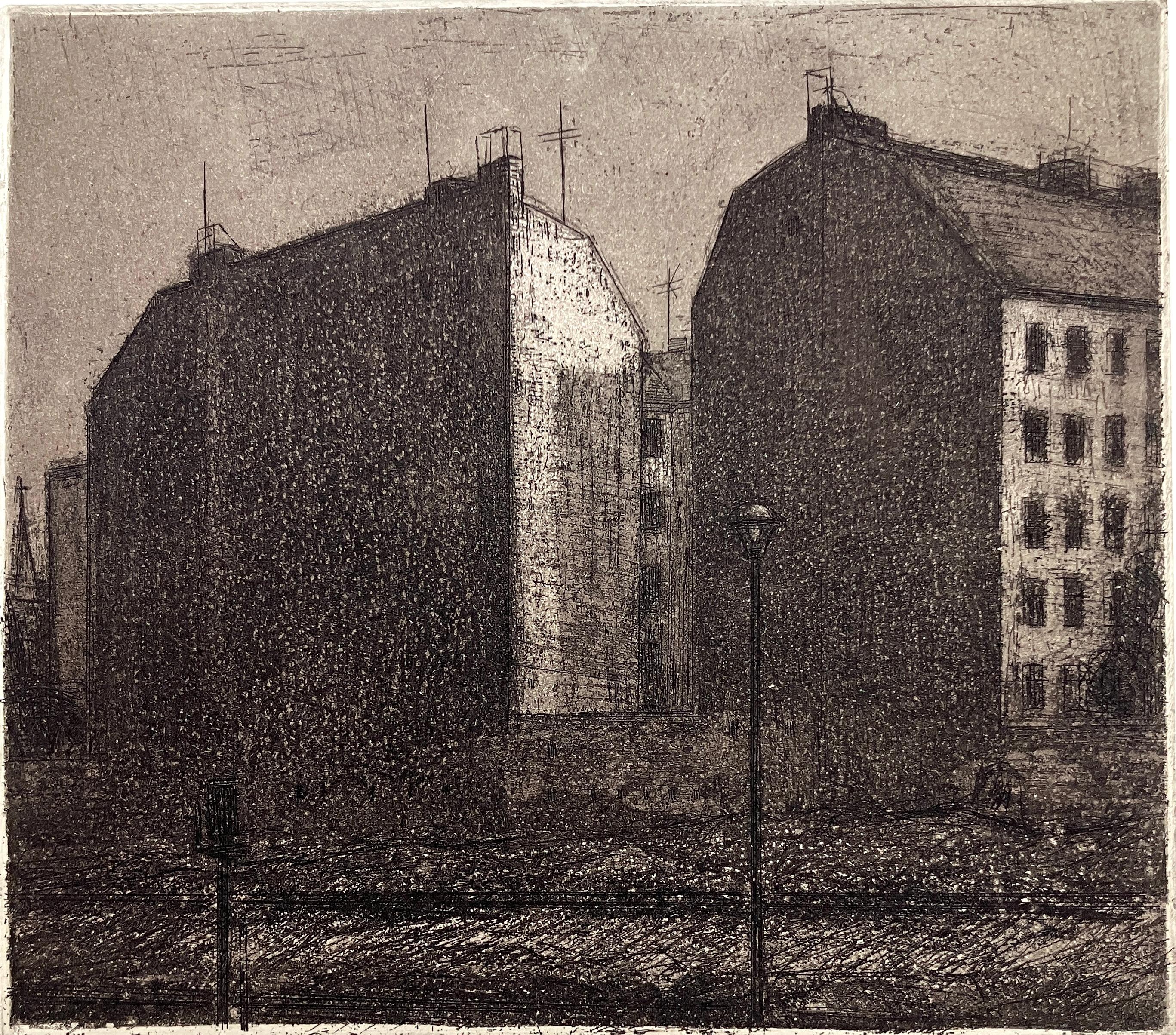 An der S-Bahn - Manfred Butzmann 