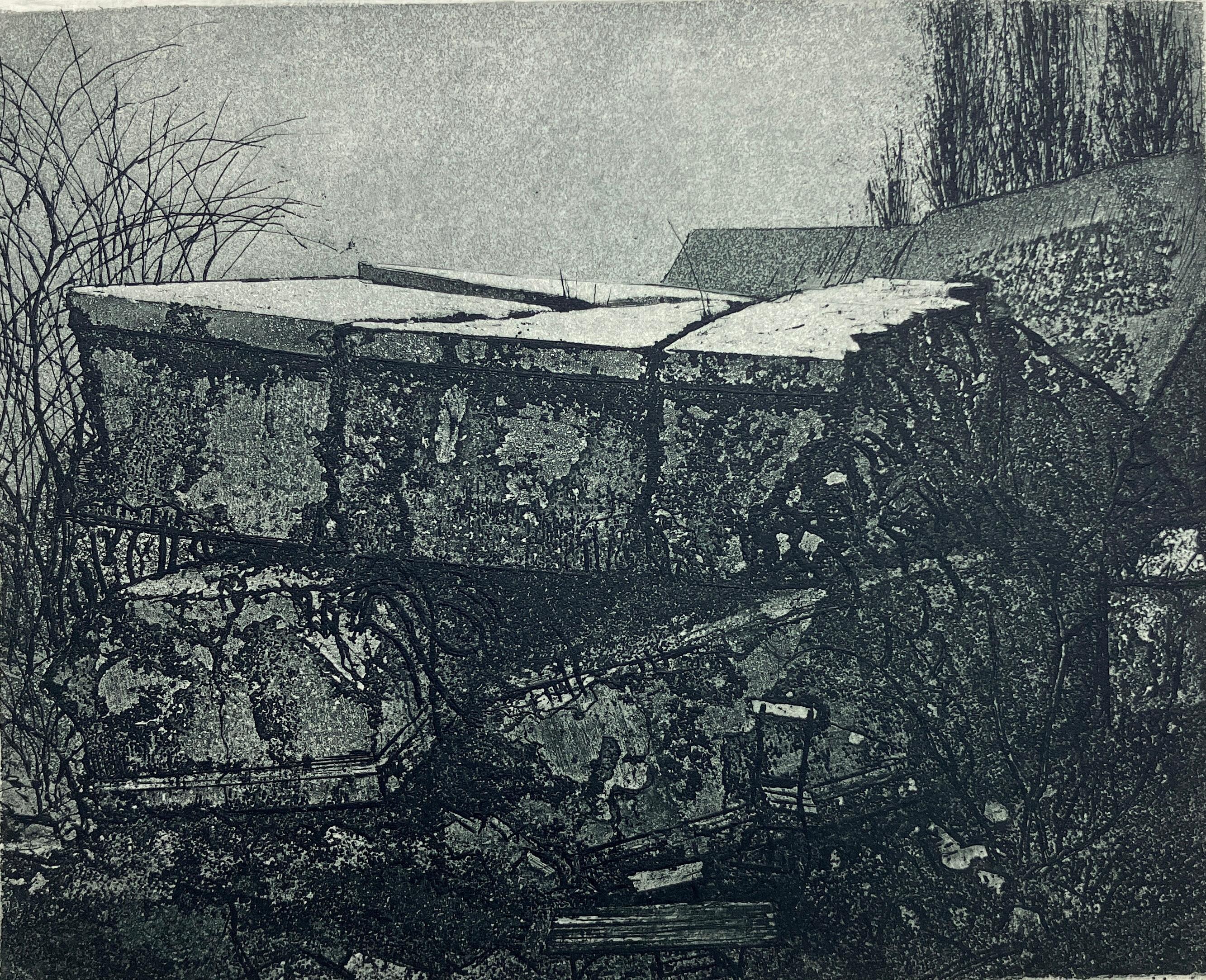 Gesprengter Bunker - Manfred Butzmann 