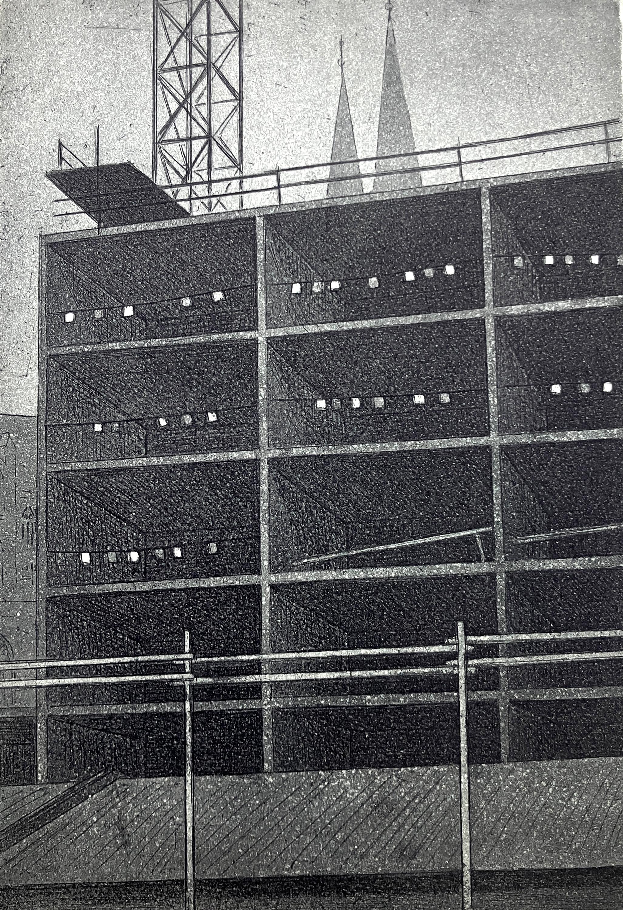 Baustelle im Zentrum - Manfred Butzmann 