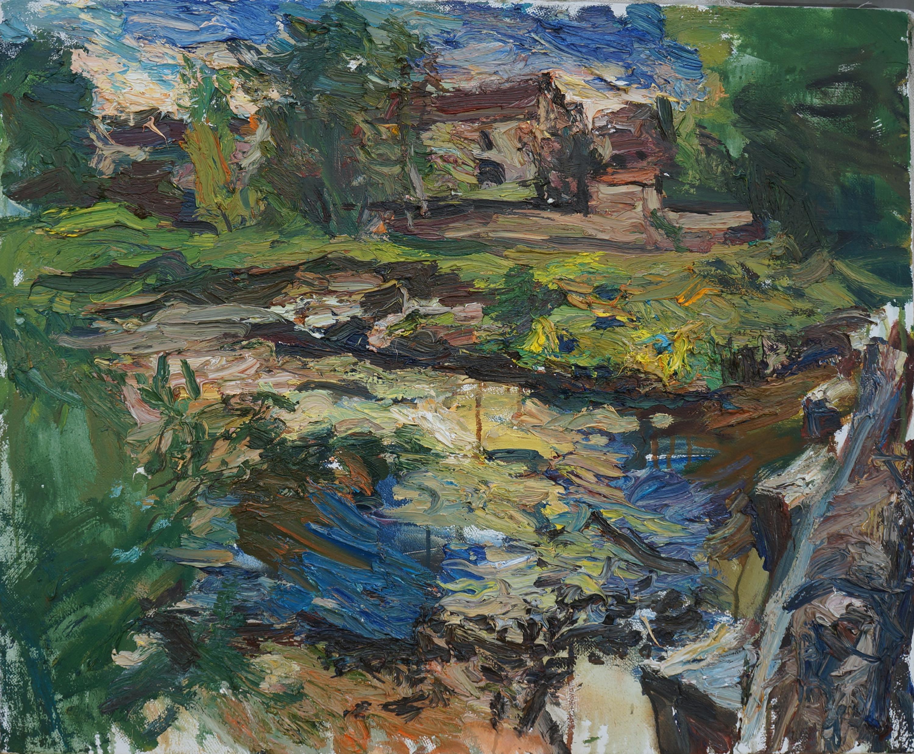 Landschaft im Burgund (Perrigny) - Ulrich Gleiter 